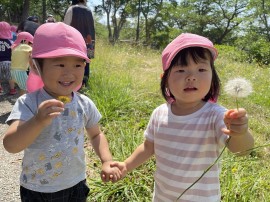 １日の流れ：２歳児