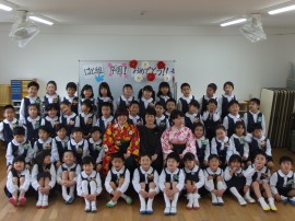 3月１４日　第45回卒園式